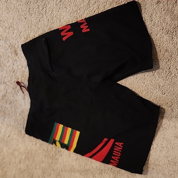 Two Swim Shorts Hawaiian Surf board shorts Mauna - Picture 2 of 10